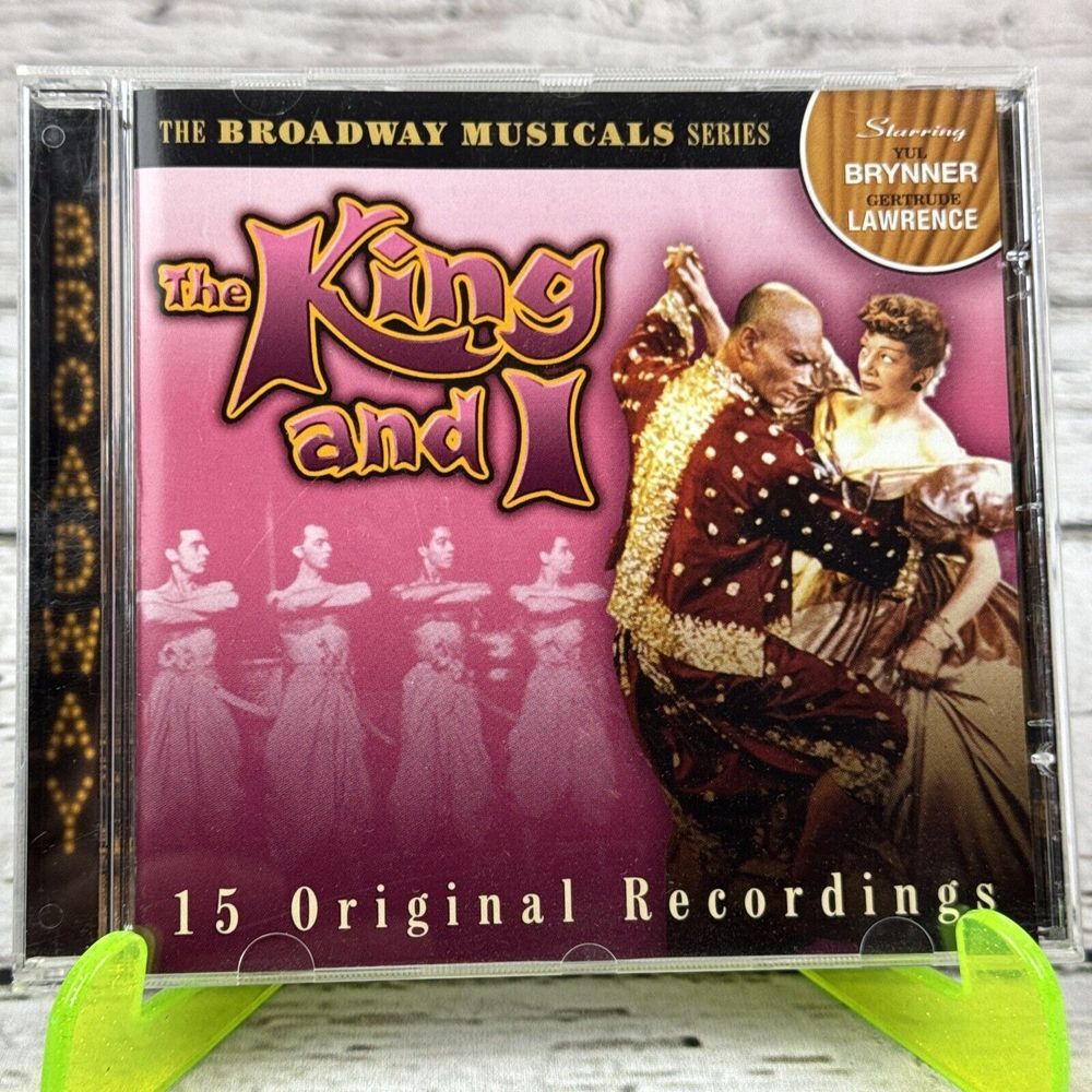 The King and I [2002 CD] Yul‎ Brynner Gertrude Lawrence Broadway Musicals Series